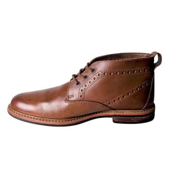 BOSTONIAN Melshire Plain Toe Lace-Up Chukka Boot Size 10M - Picture 7 of 9